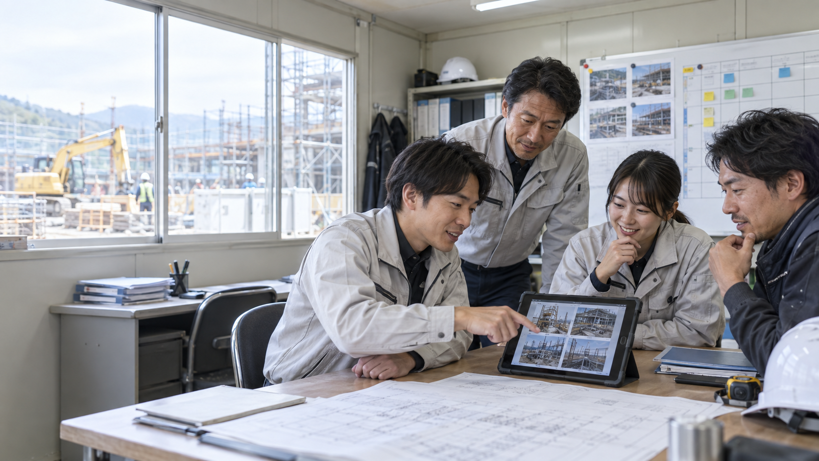 建設DXの導入事例から学ぶ|書類作成時間を減らす定着の進め方のアイキャッチ画像