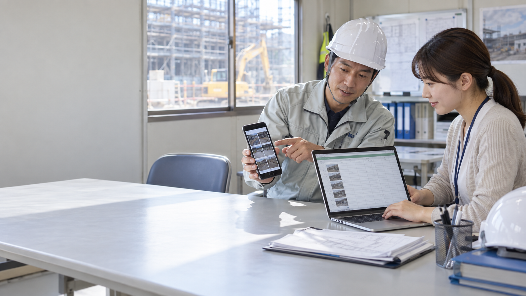 工事写真台帳をExcelで作る限界|手戻りを減らす現場・事務所の分担設計のアイキャッチ画像