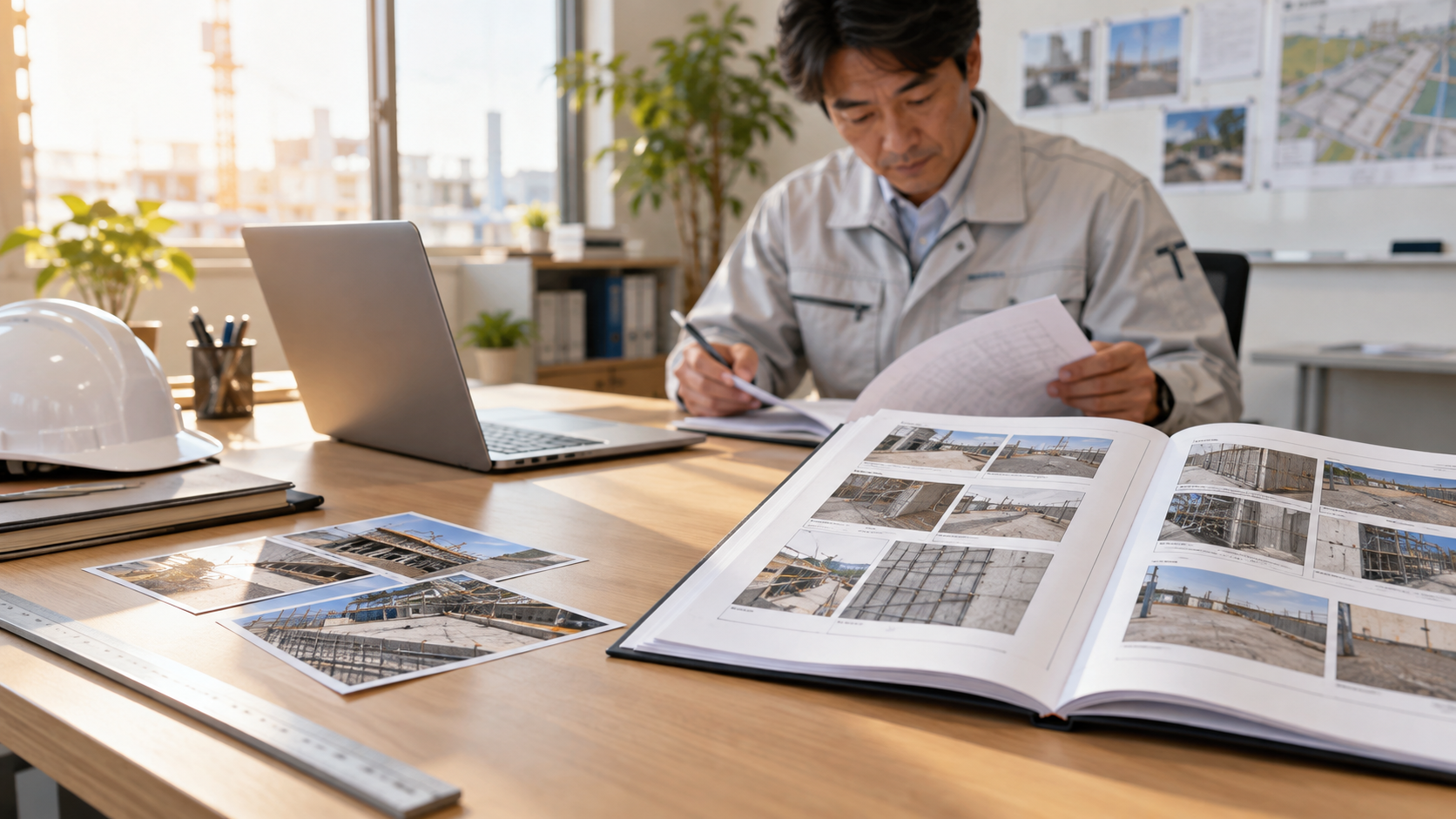 見やすい工事写真台帳の作り方|写真の大きさ・順番・説明欄を整えるポイントのアイキャッチ画像